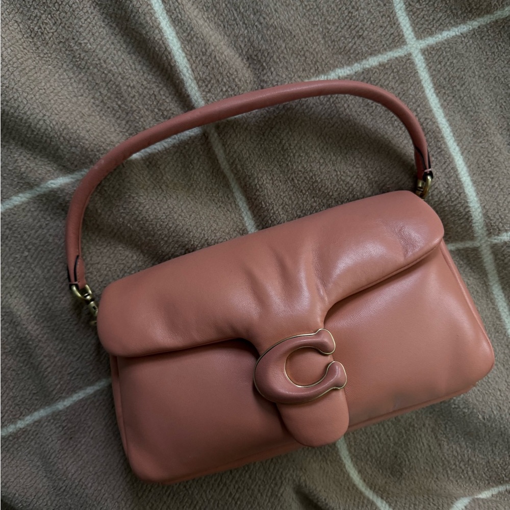 Coach Pink Leather Handbag